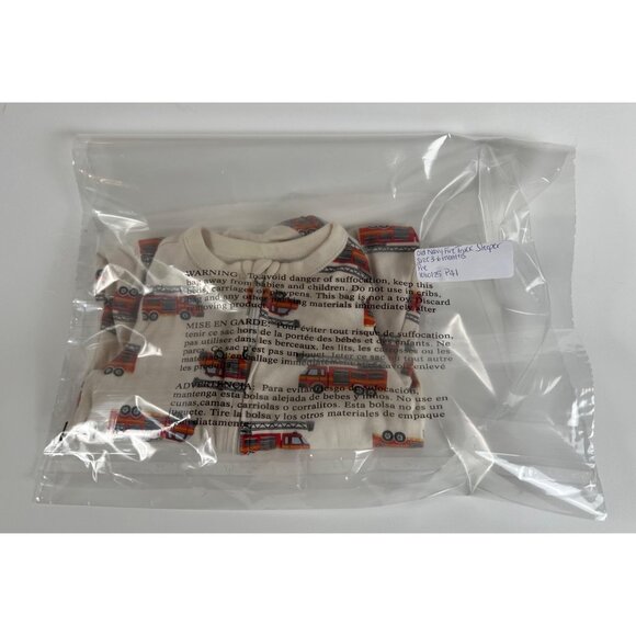 Old Navy Fire Truck Sleeper - Picture 8 of 8